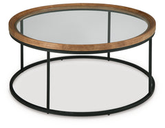 Noraluna Medium Brown Coffee Table - Ornate Home
