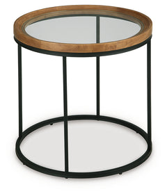 Noraluna Medium Brown End Table - Ornate Home