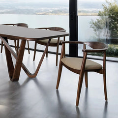 Nordby Walnut Dining Table - Ornate Home
