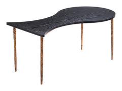 Norden Black & Bronze Coffee Table Set (2-Piece) - Ornate Home