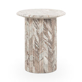 Nordens Rusty Gray End Table - Ornate Home