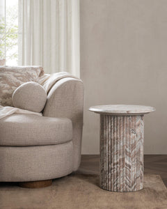 Nordens Rusty Gray End Table - Ornate Home