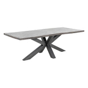 Nordic Ridge Grey 94 Dining Table - Ornate Home