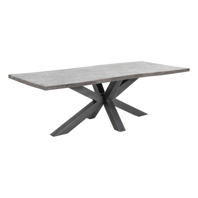 Nordic Ridge Grey 94 Dining Table - Ornate Home