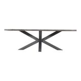 Nordic Ridge Grey 94 Dining Table - Ornate Home