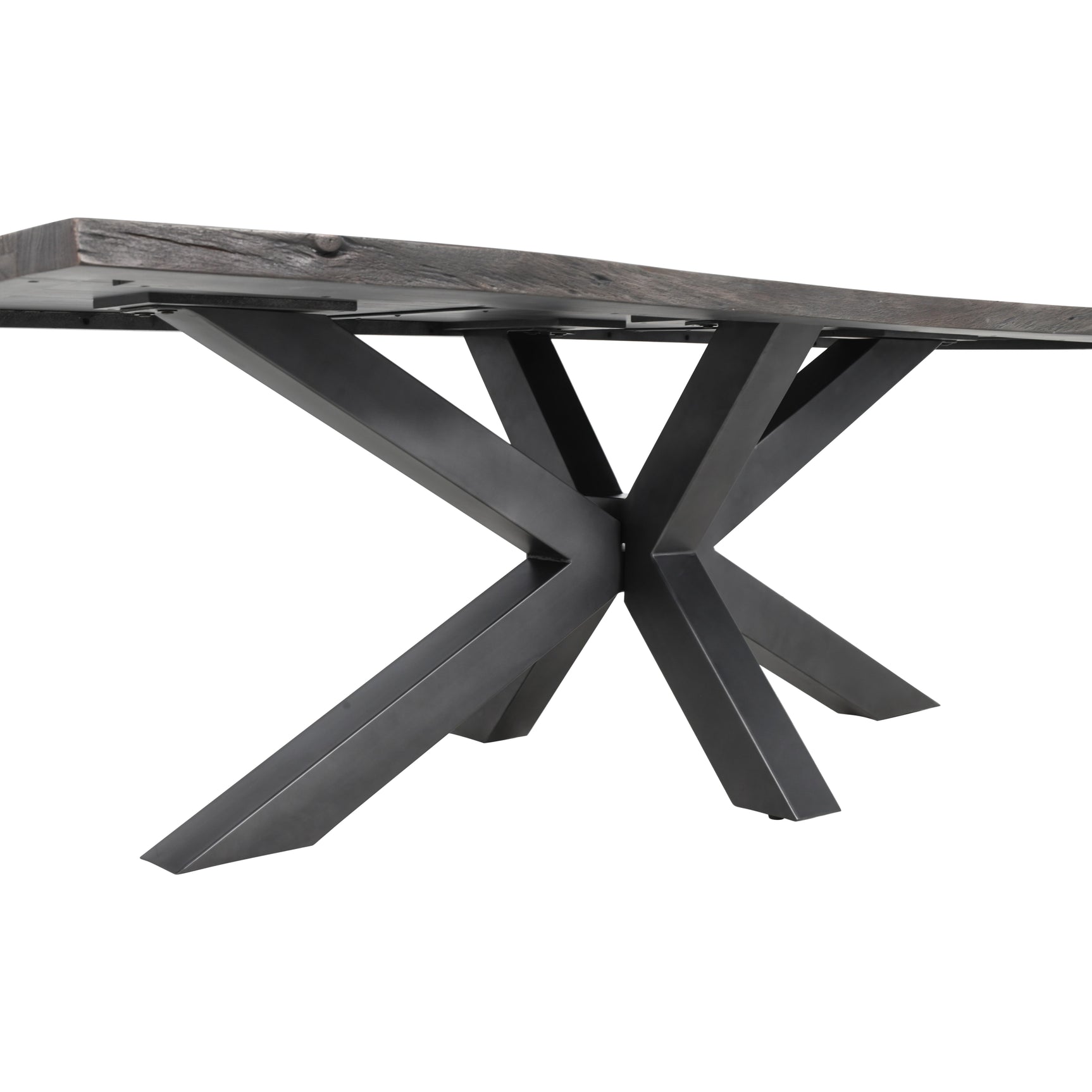 Nordic Ridge Grey 94 Dining Table w/ 4 Weston Chairs - Ornate Home