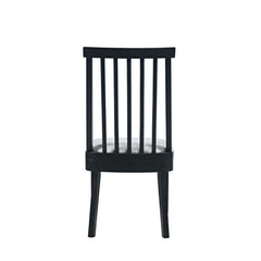 Nordic Ridge Grey 94 Dining Table w/ 6 Weston Black Chairs - Ornate Home