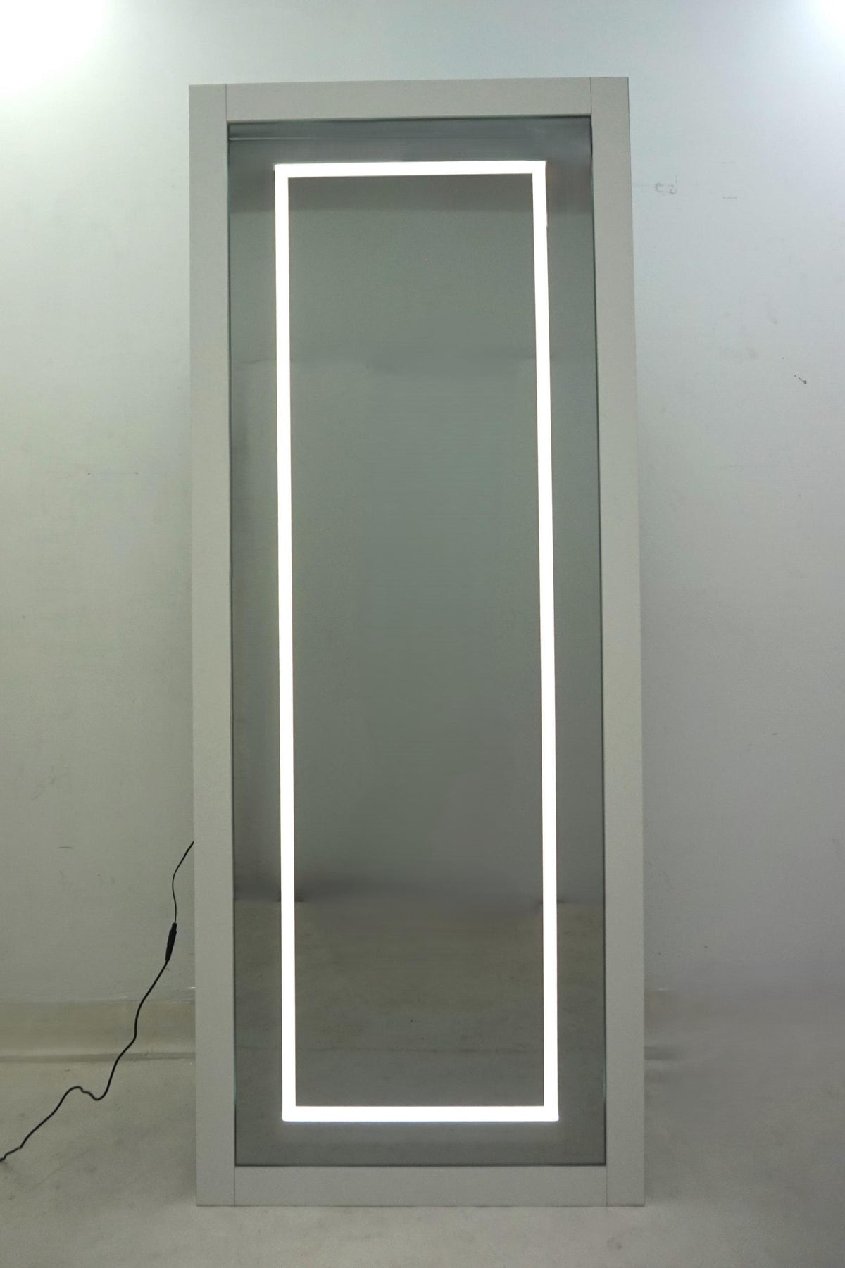 Nordio White 72-inch Led Tempered Full Length Floor Mirror - Ornate Home