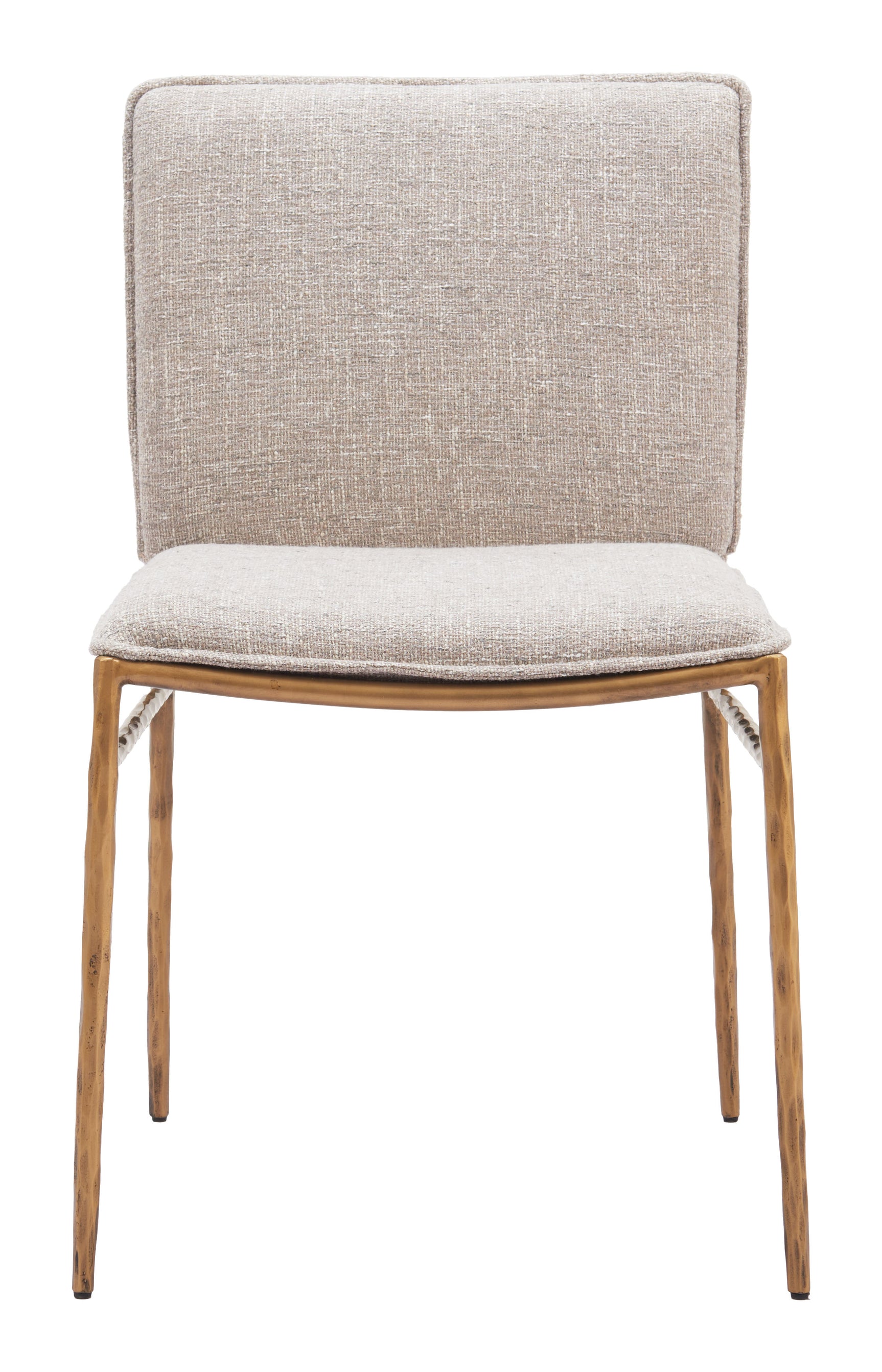 Nordvest Beige & Gold Dining Chair - Ornate Home