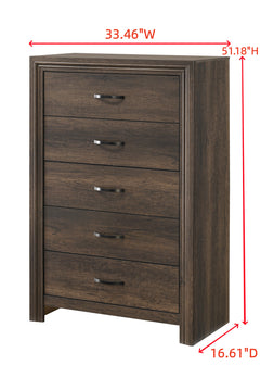 Noreen Brown Chest - Ornate Home
