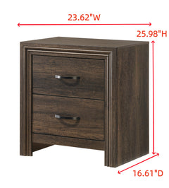 Noreen Brown Nightstand - Ornate Home
