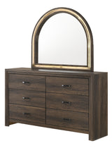 Noreen Brown Panel Bedroom Set - Ornate Home