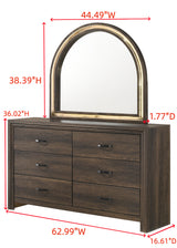 Noreen Brown Dresser - Ornate Home