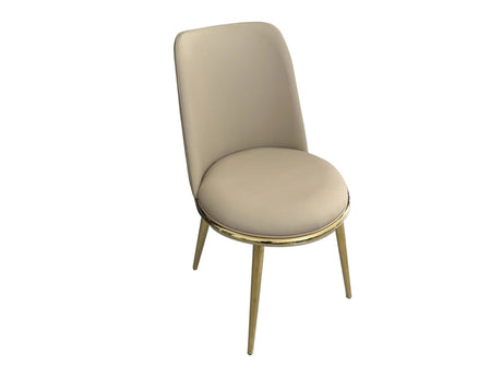 Norelli Gold/Taupe Side Chair (Set of 2) - Ornate Home