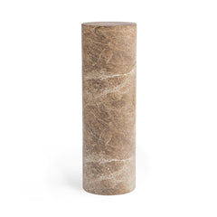 Norfolk Brown/Ivory Large Round Display Pedestal