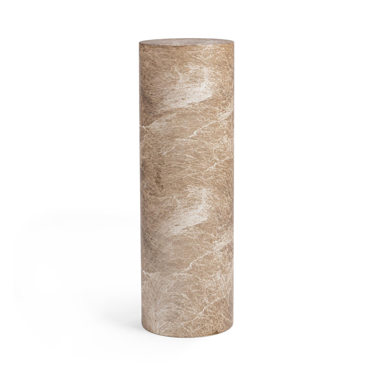 Norfolk Brown/Ivory Large Round Display Pedestal