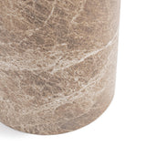 Norfolk Brown/Ivory Large Round Display Pedestal