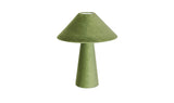 Nori Dark Green Velvet Table Lamp - Ornate Home