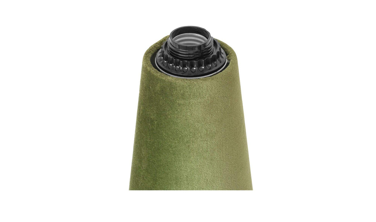 Nori Dark Green Velvet Table Lamp - Ornate Home