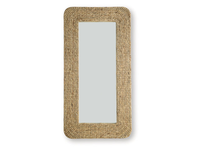 Norigan Natural Floor Mirror - Ornate Home