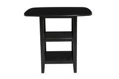 Norman Black 5-Piece Pack Counter Height Set - Ornate Home