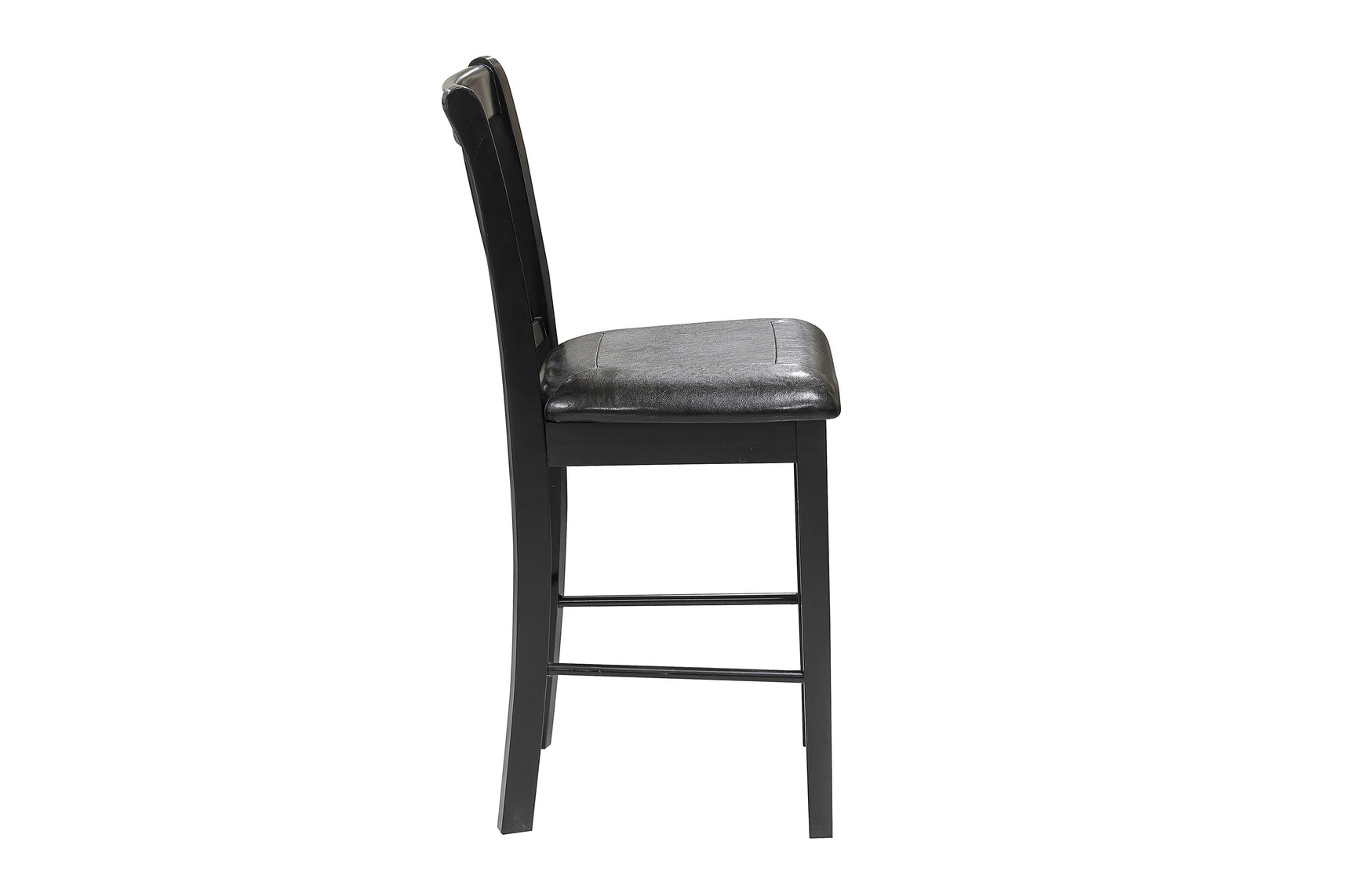 Norman Black 5-Piece Pack Counter Height Set - Ornate Home