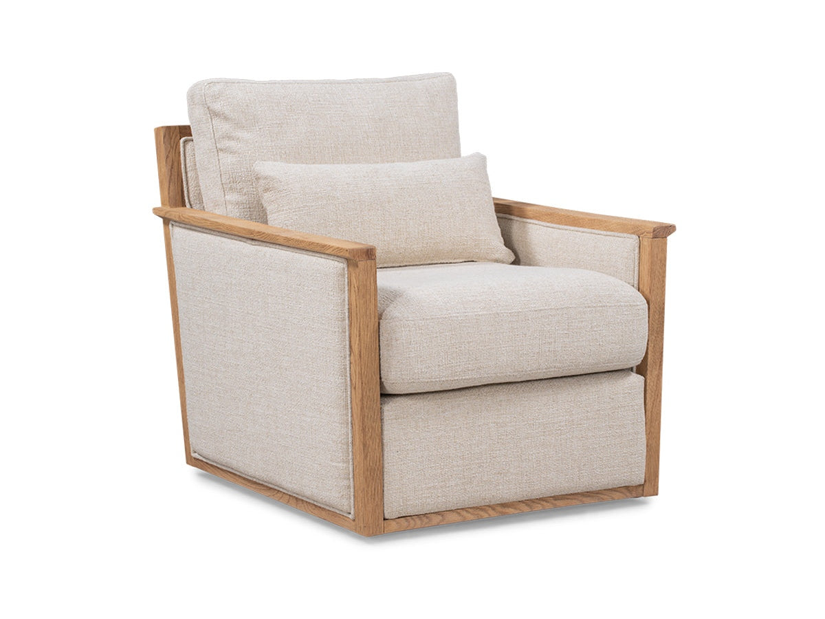 Norman Natural Accent Chair - Ornate Home