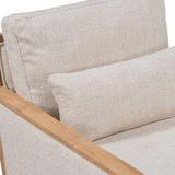 Norman Natural Accent Chair - Ornate Home