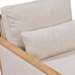 Norman Natural Accent Chair - Ornate Home