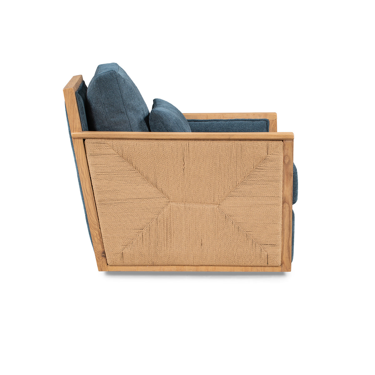 Norman Teal Accent Chair - Ornate Home