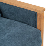 Norman Teal Accent Chair - Ornate Home