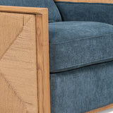 Norman Teal Accent Chair - Ornate Home