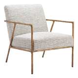 Norrebro Beige Frost Accent Chair - Ornate Home