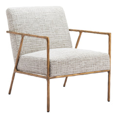 Norrebro Beige Frost Accent Chair - Ornate Home