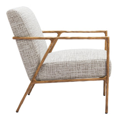 Norrebro Beige Frost Accent Chair - Ornate Home