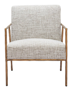 Norrebro Beige Frost Accent Chair - Ornate Home