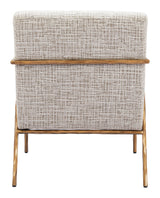 Norrebro Beige Frost Accent Chair - Ornate Home