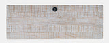 North Coast White Wash 3 Drawer Accent Console - Ornate Home