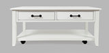 North Fork White Cocktail Table - Ornate Home