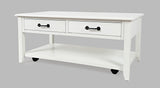 North Fork White Cocktail Table - Ornate Home