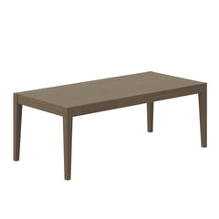 Northlake Weathered Gray 83" Rectangular Outdoor Patio Teak Dining Table - Ornate Home