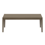 Northlake Weathered Gray 83" Rectangular Outdoor Patio Teak Dining Table - Ornate Home