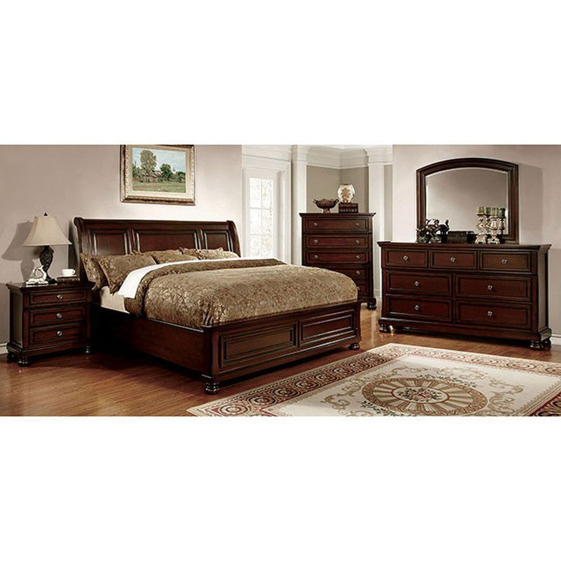 Northville Dark Cherry Nightstand - Ornate Home