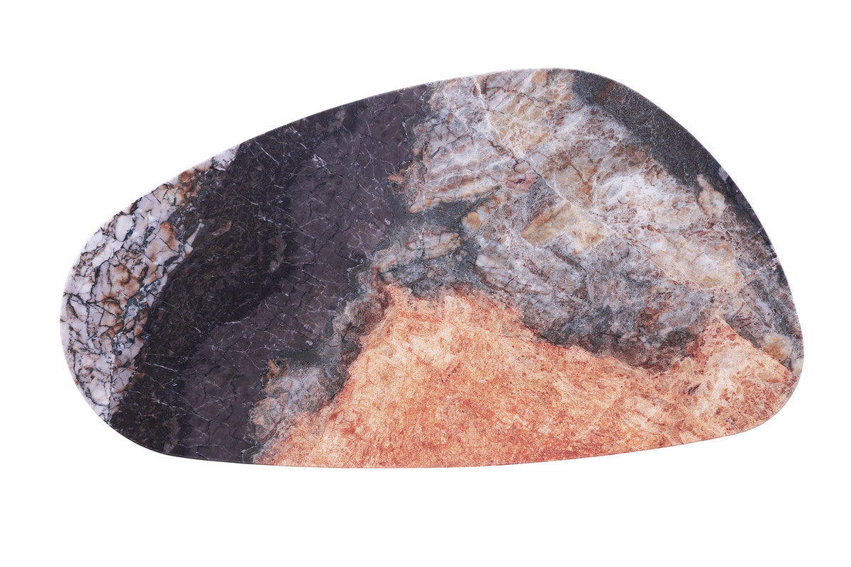 Northwich Black/Gray/Matte Gold Coffee Table - Ornate Home