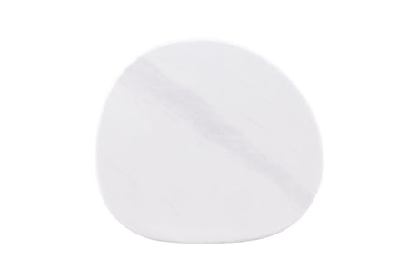 Northwich White/Matte Gold Side Table - Ornate Home