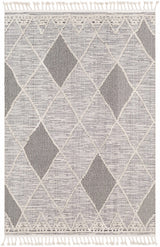 Norvelt High/Low Pile Rug with Tassels - Ornate Home