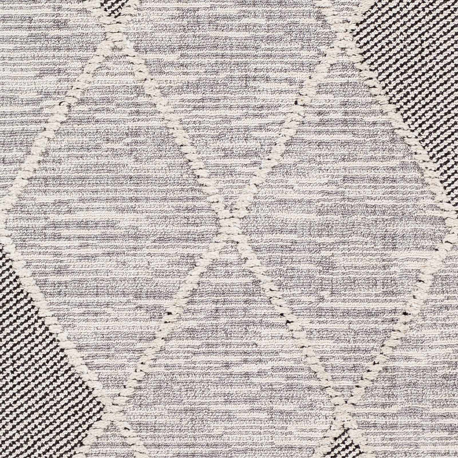 Norvelt High/Low Pile Rug with Tassels - Ornate Home