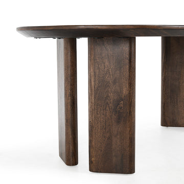 Norwood Bark Brown Dining Table - Ornate Home
