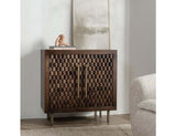 Norwood Brown Cabinet - Ornate Home