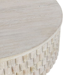 Norwood Cream Round Coffee Table - Ornate Home